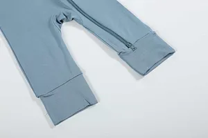 Bamboo Zipper Baby Rompers